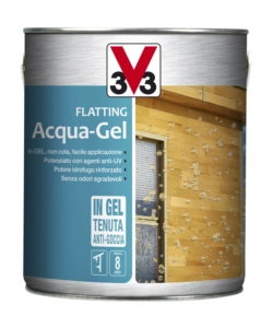 Flatting acqua-gel - noce chiaro - 2,5 litri